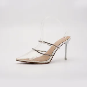 Antonio Melani Transparent Stilettos Heel