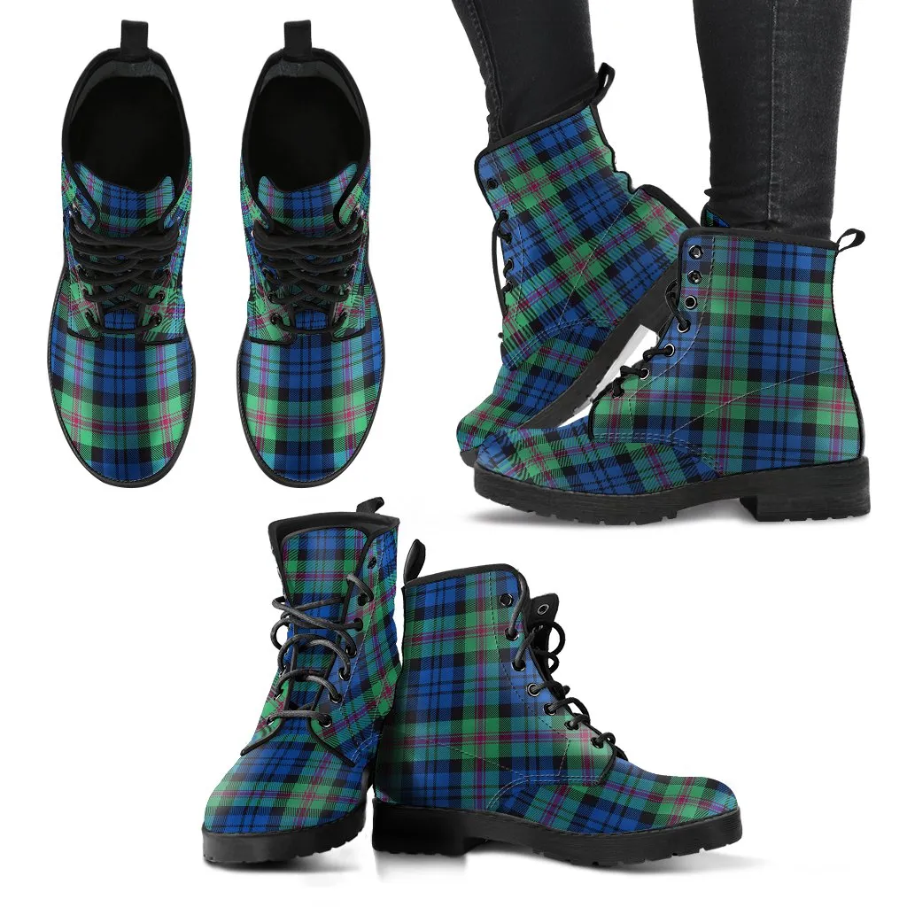 Baird Ancient Tartan Leather Boots