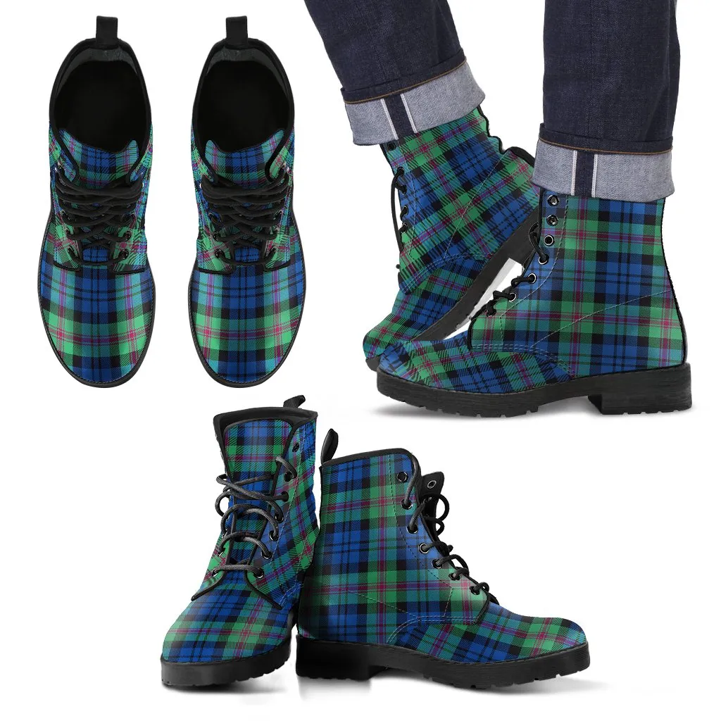 Baird Ancient Tartan Leather Boots