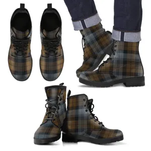 BlackWatch Weathered Tartan Leather Boots