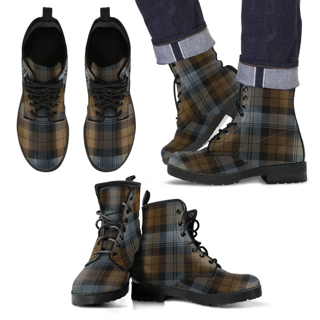BlackWatch Weathered Tartan Leather Boots