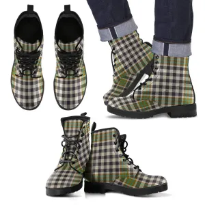 Burns Check Tartan Leather Boots