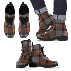 Cameron of Erracht Weathered Tartan Leather Boots