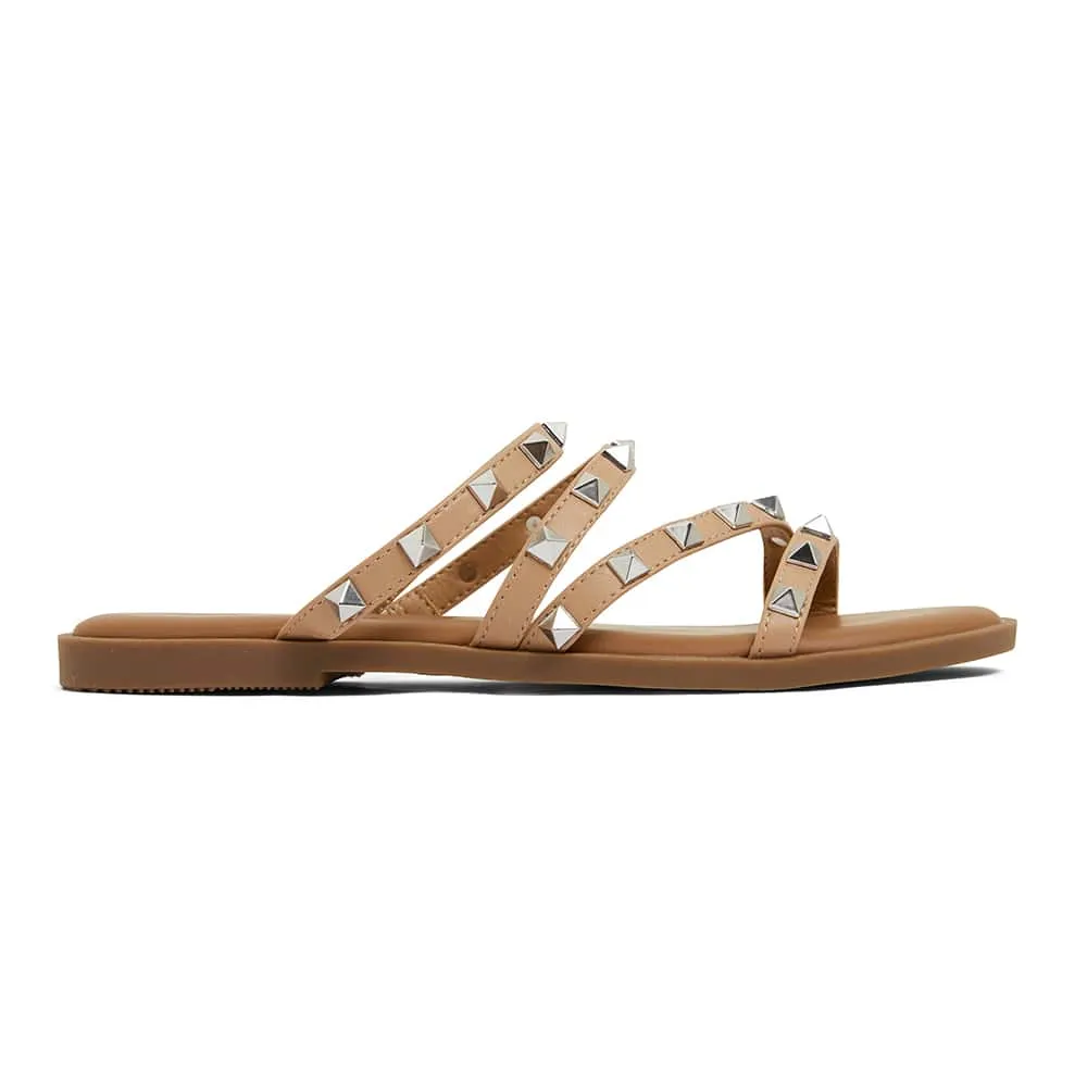 Carnival Sandal in Tan Smooth
