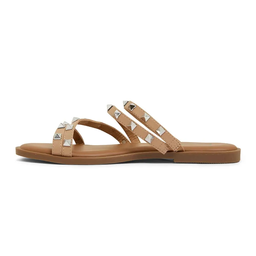 Carnival Sandal in Tan Smooth