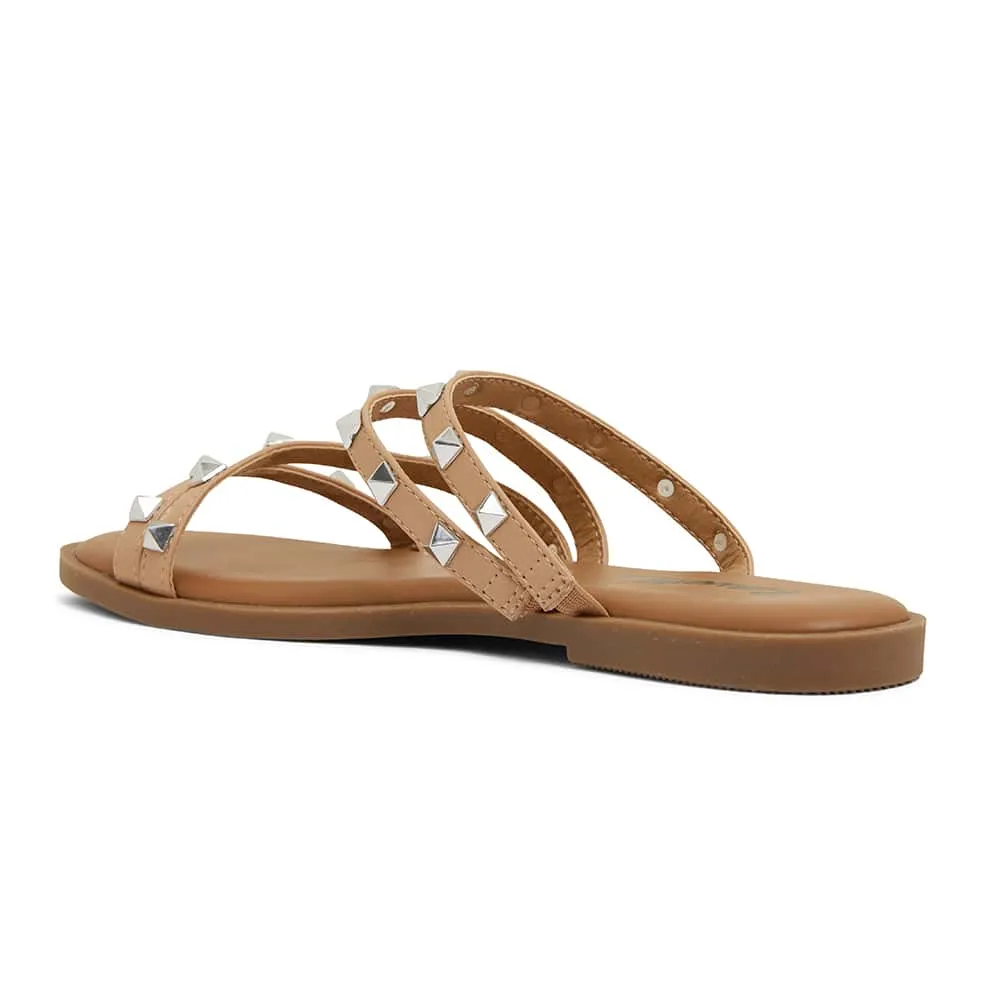 Carnival Sandal in Tan Smooth