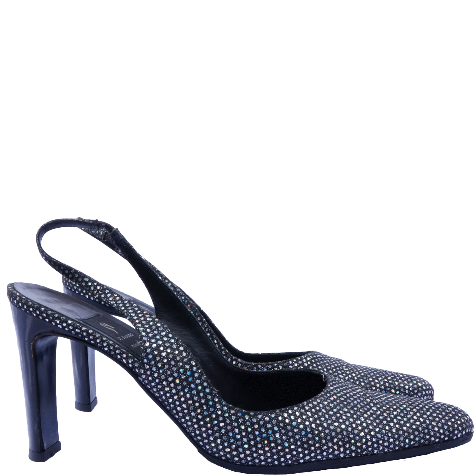 DiSANDRO SEQUIN SLINGBACK