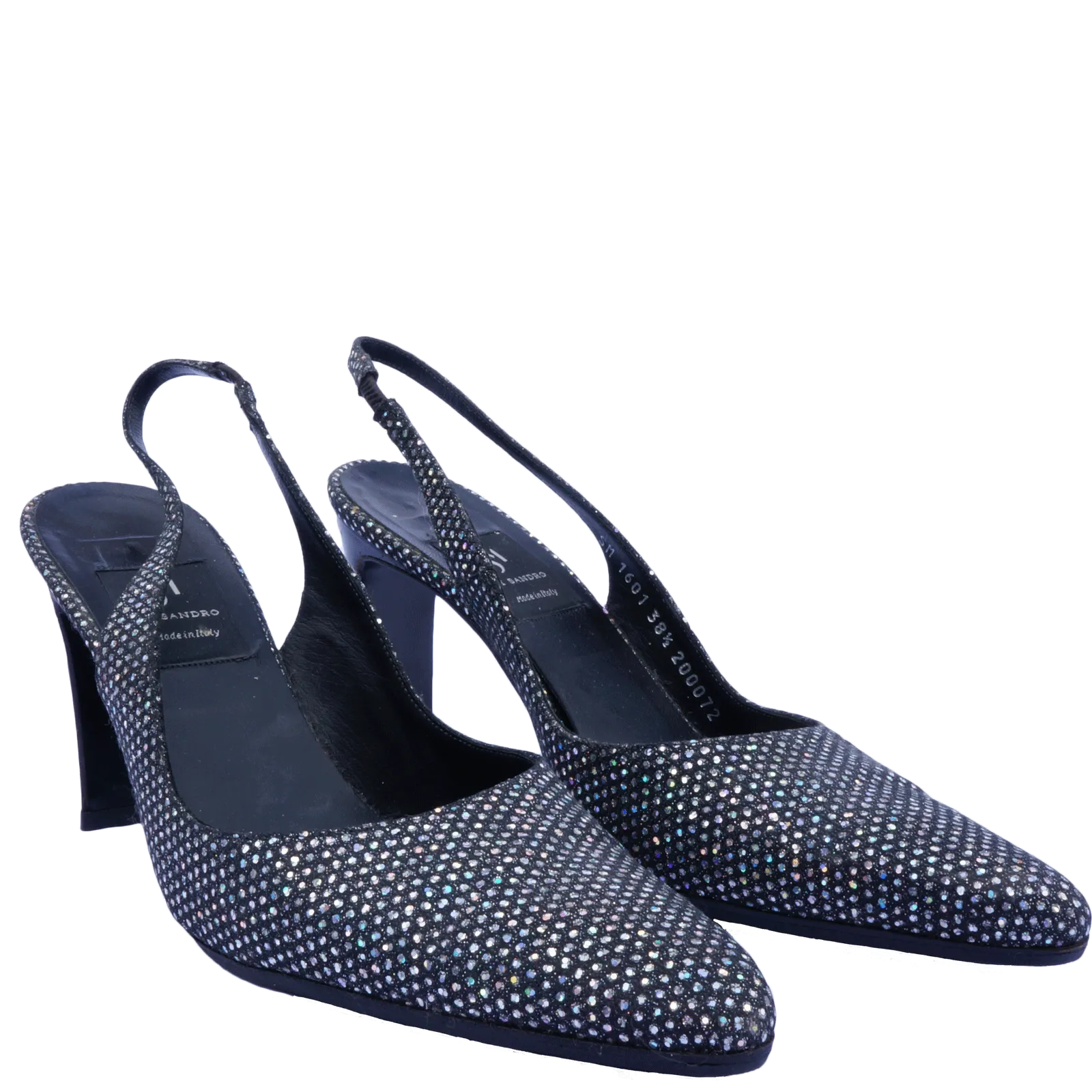 DiSANDRO SEQUIN SLINGBACK