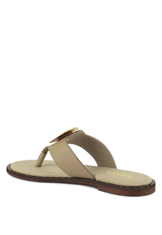 Embellished Slip-On Sandals