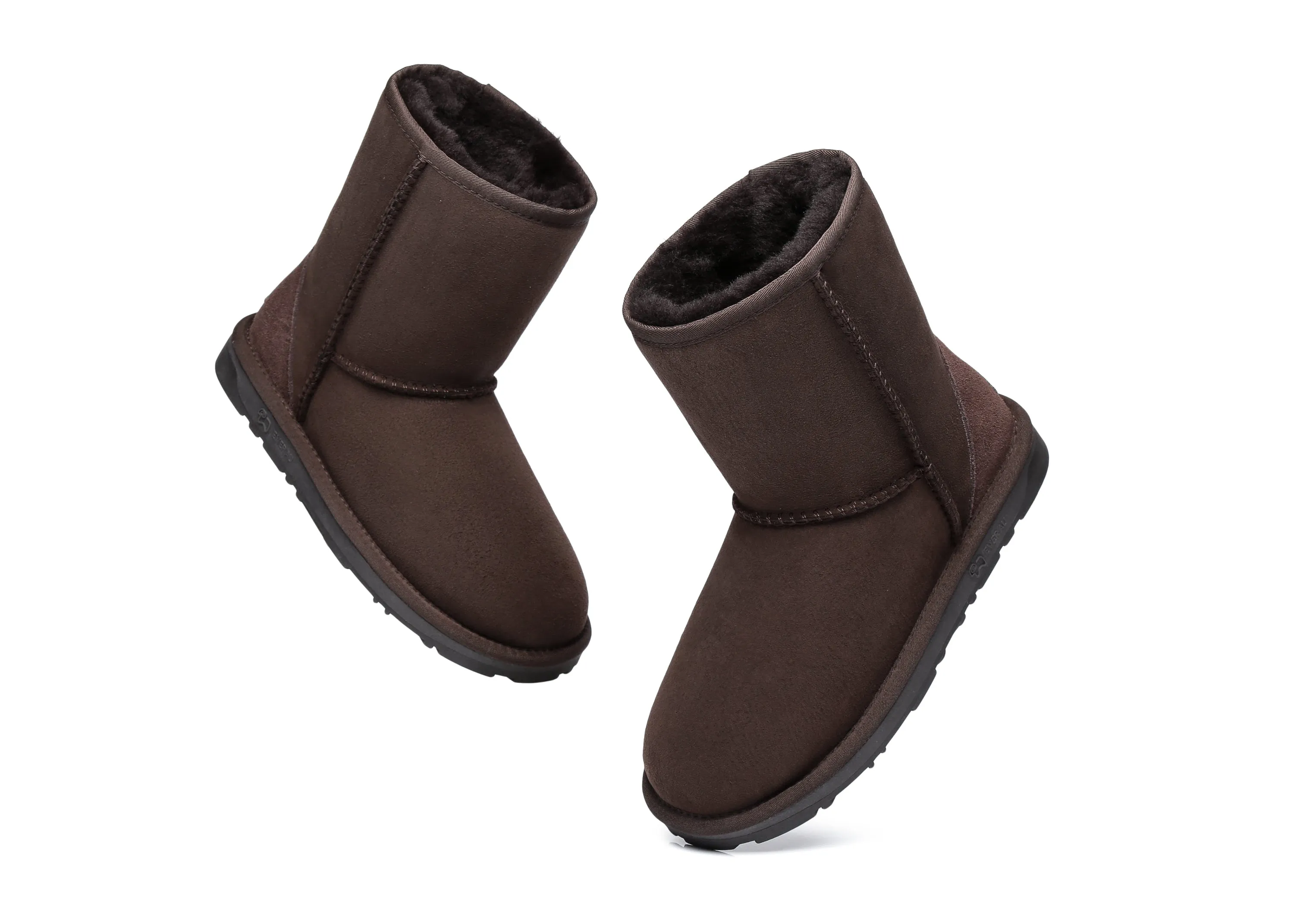 EVERAU® Short Classic Sheepskin Boots