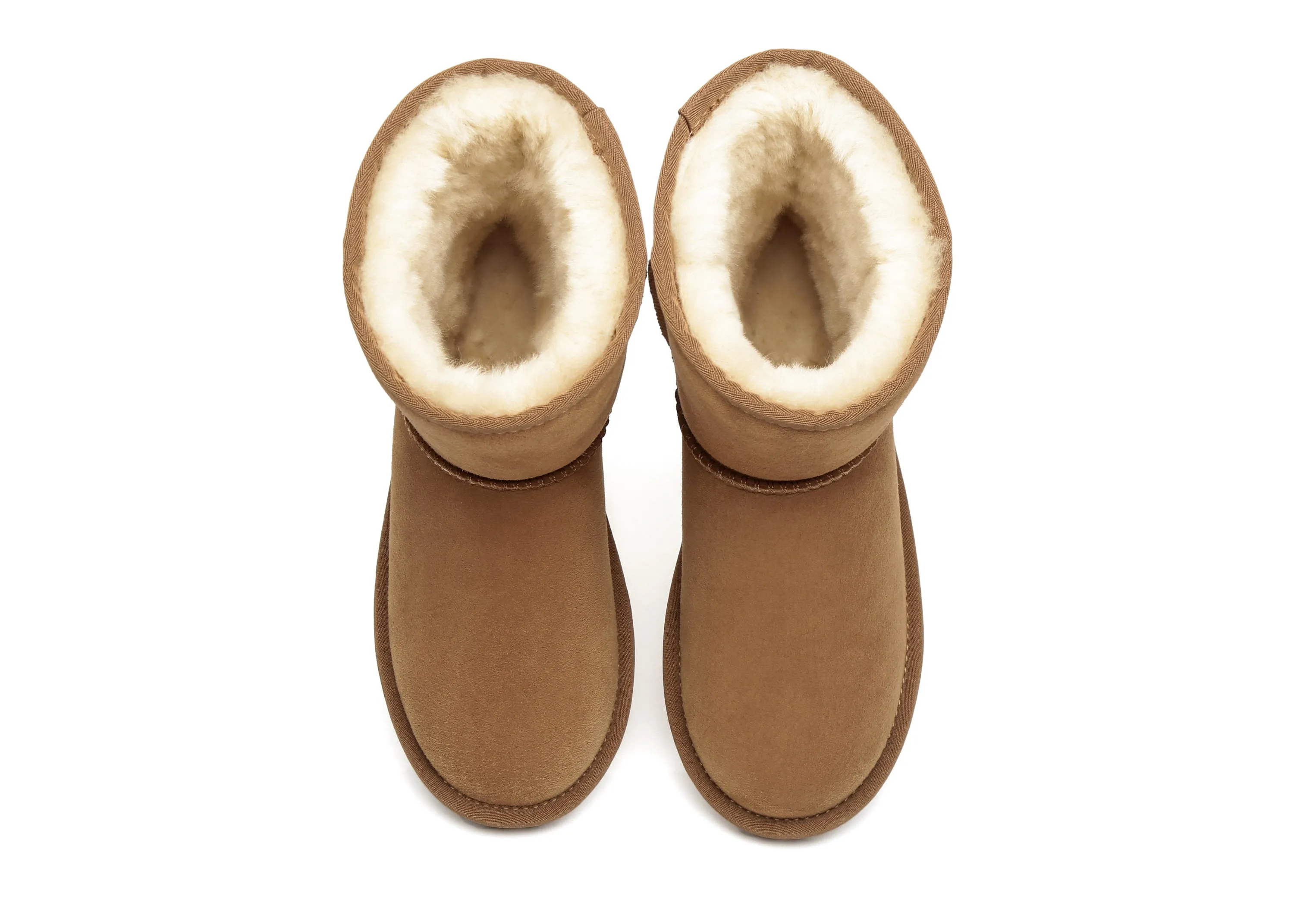 EVERAU® Short Classic Sheepskin Boots