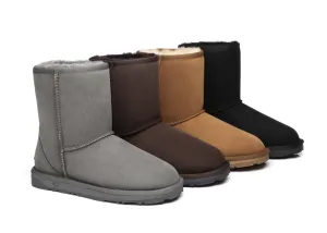 EVERAU® Short Classic Sheepskin Boots