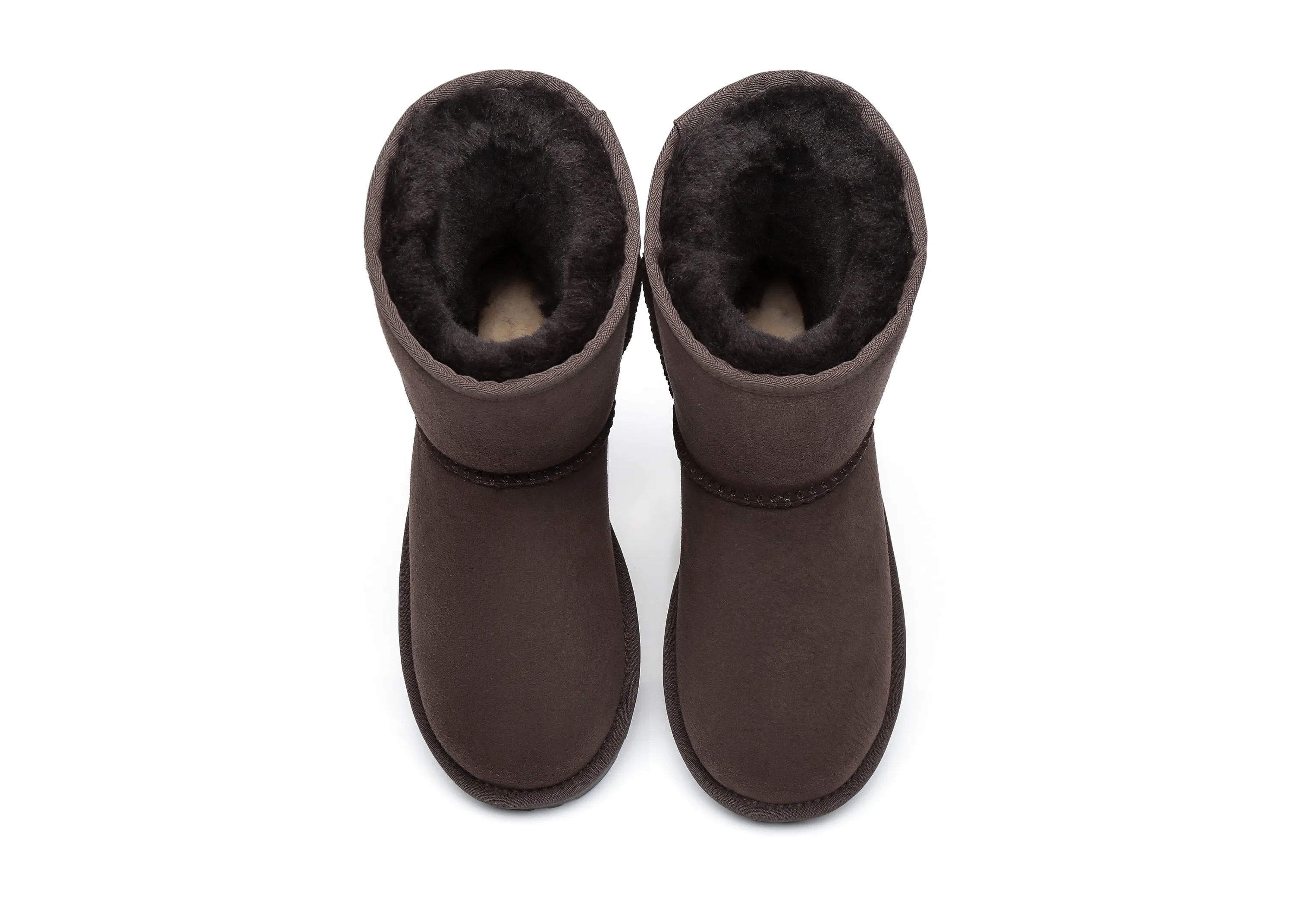 EVERAU® Short Classic Sheepskin Boots