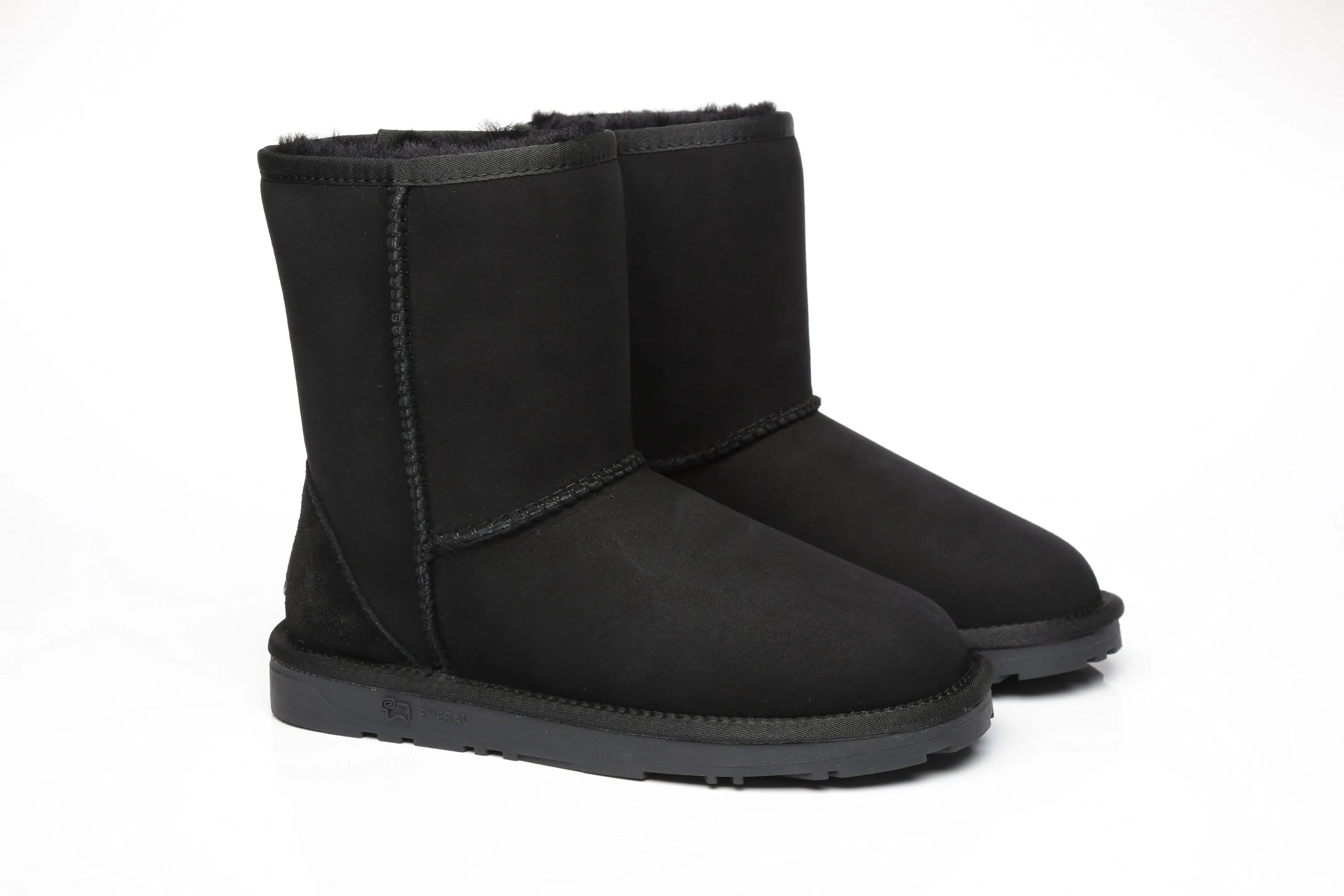 EVERAU® Short Classic Sheepskin Boots