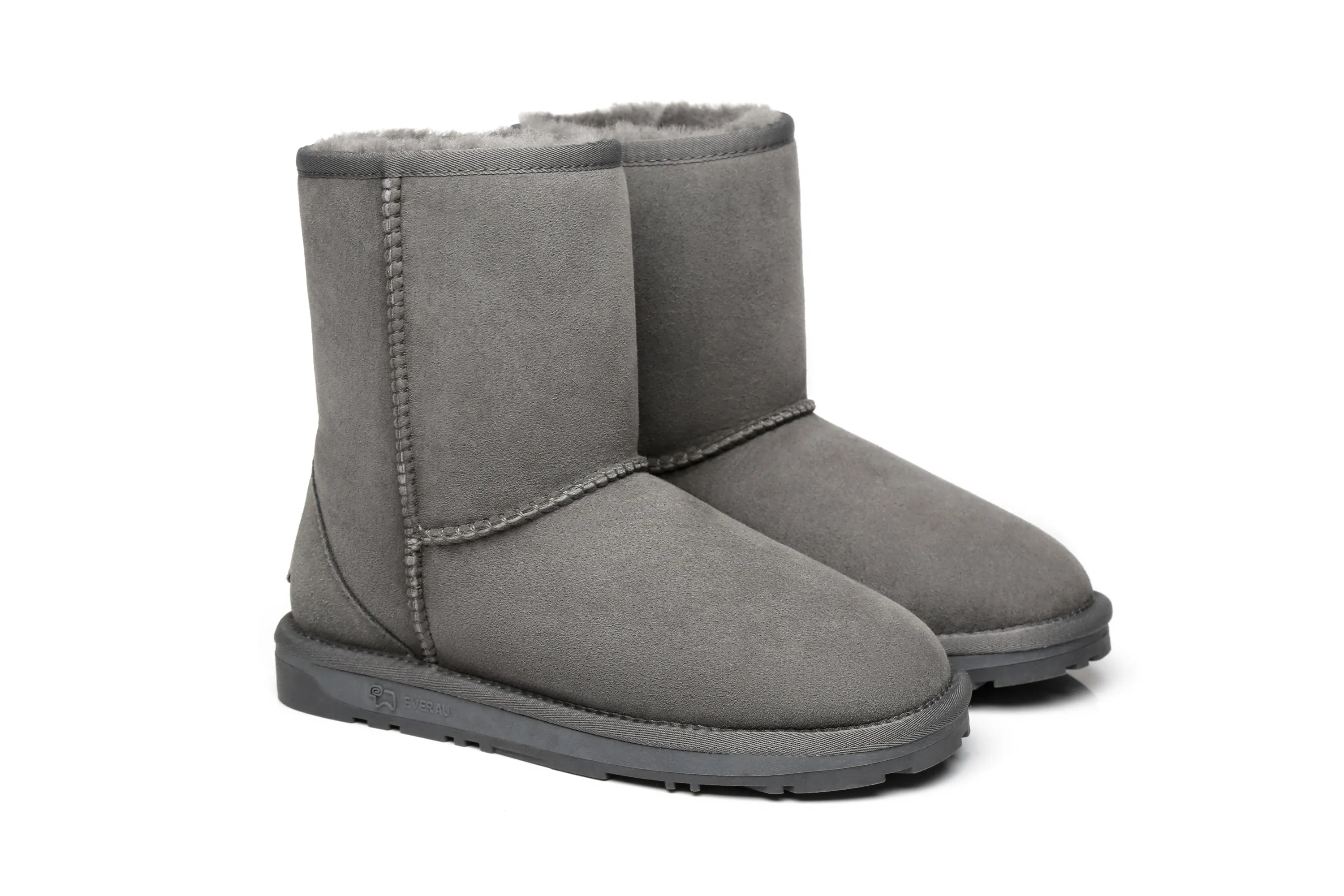 EVERAU® Short Classic Sheepskin Boots