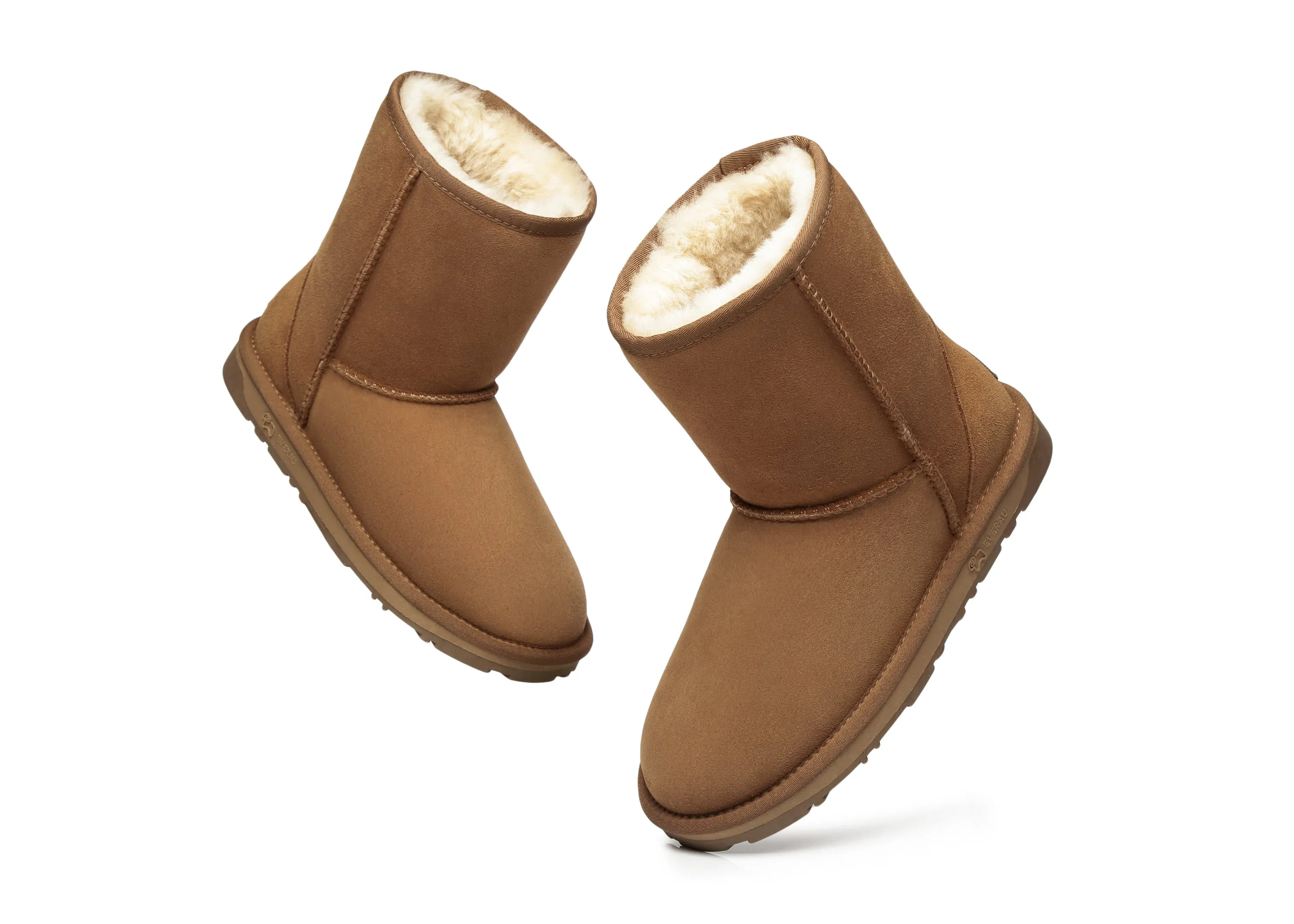 EVERAU® Short Classic Sheepskin Boots