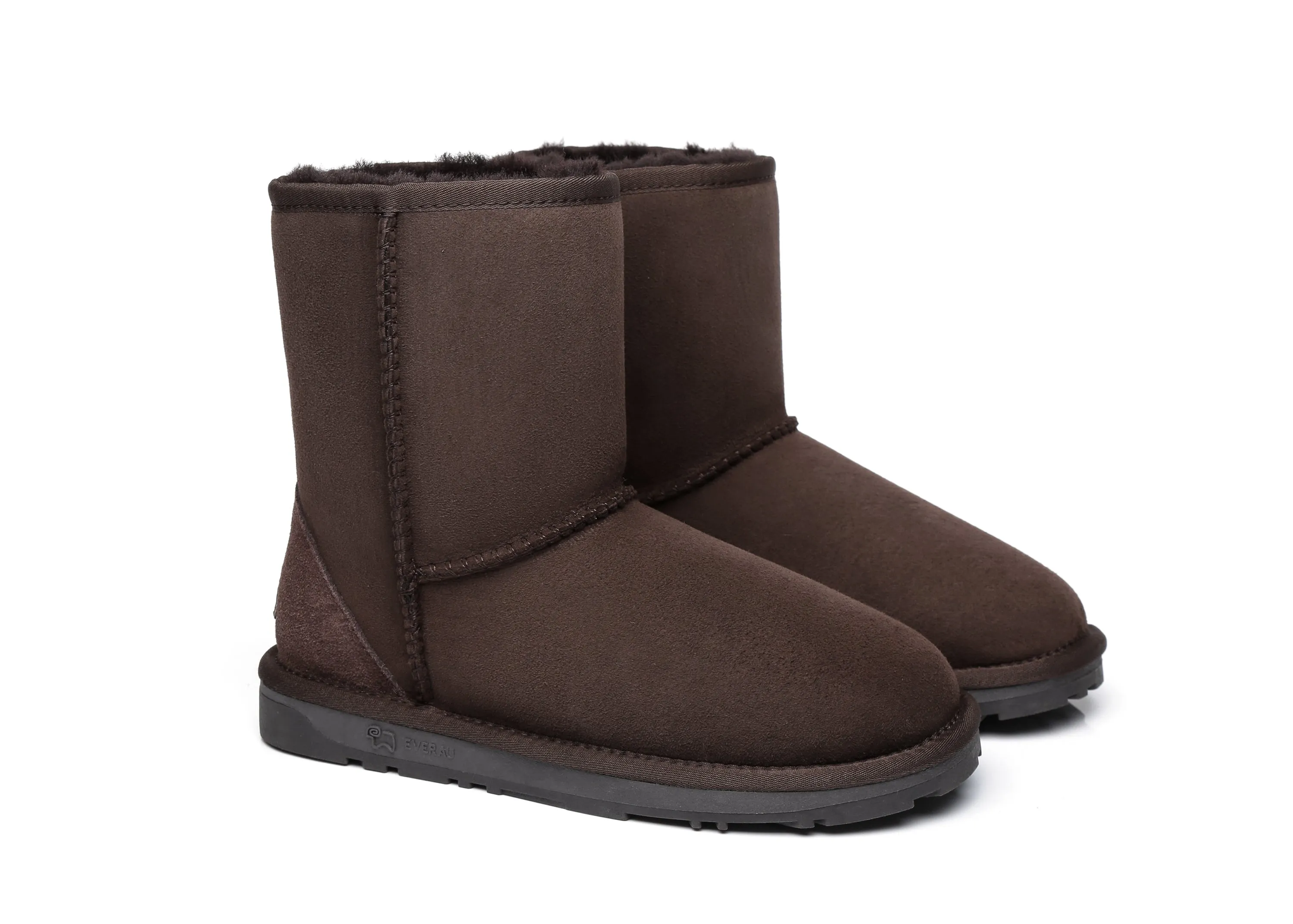 EVERAU® Short Classic Sheepskin Boots