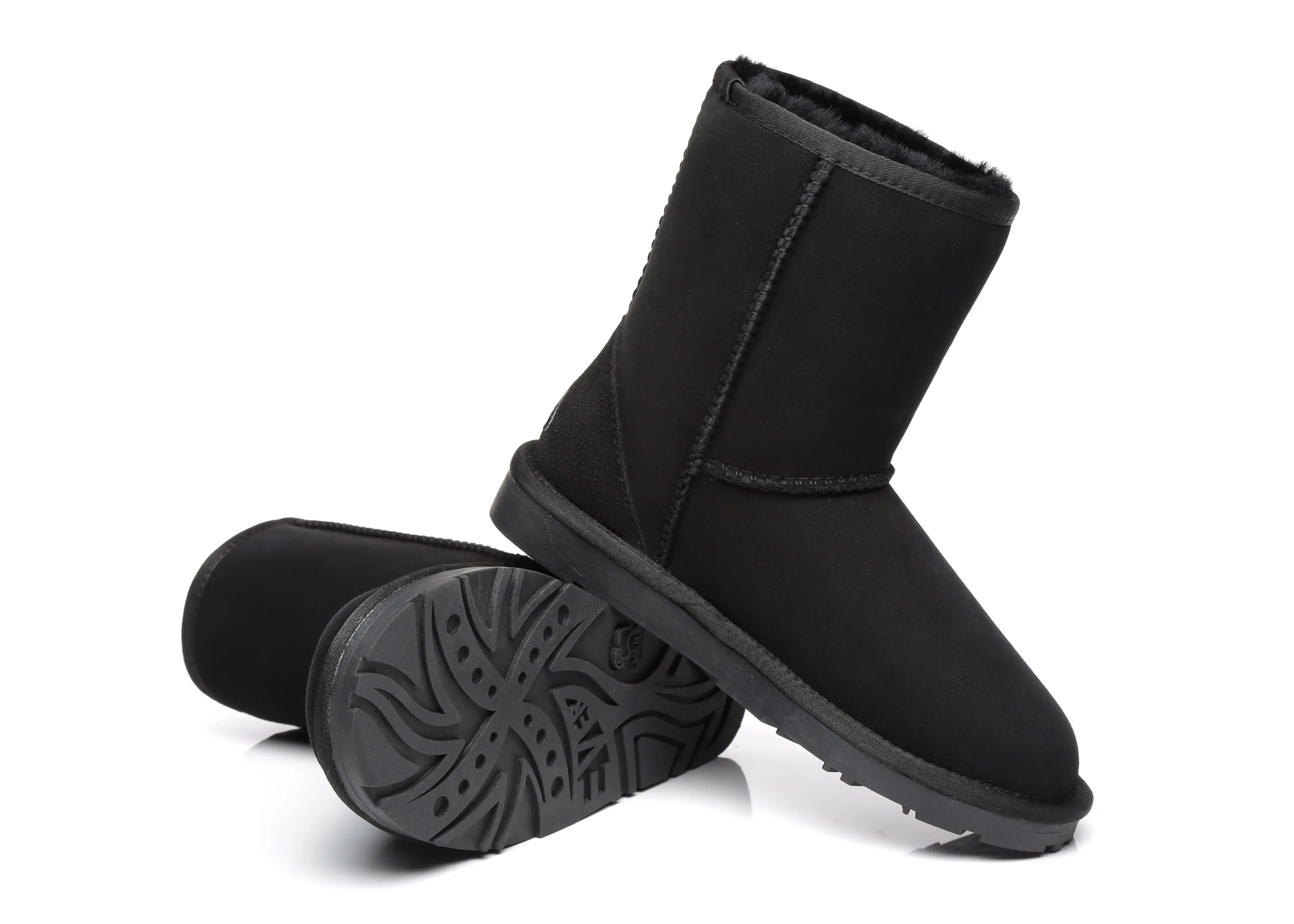 EVERAU® Short Classic Sheepskin Boots
