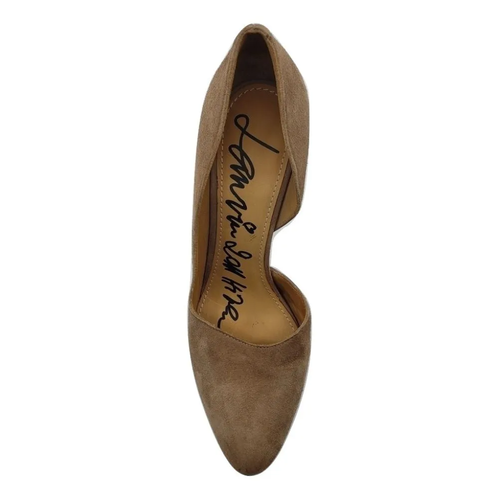 Lanvin 2011 Hiver Beige Suede Pumps