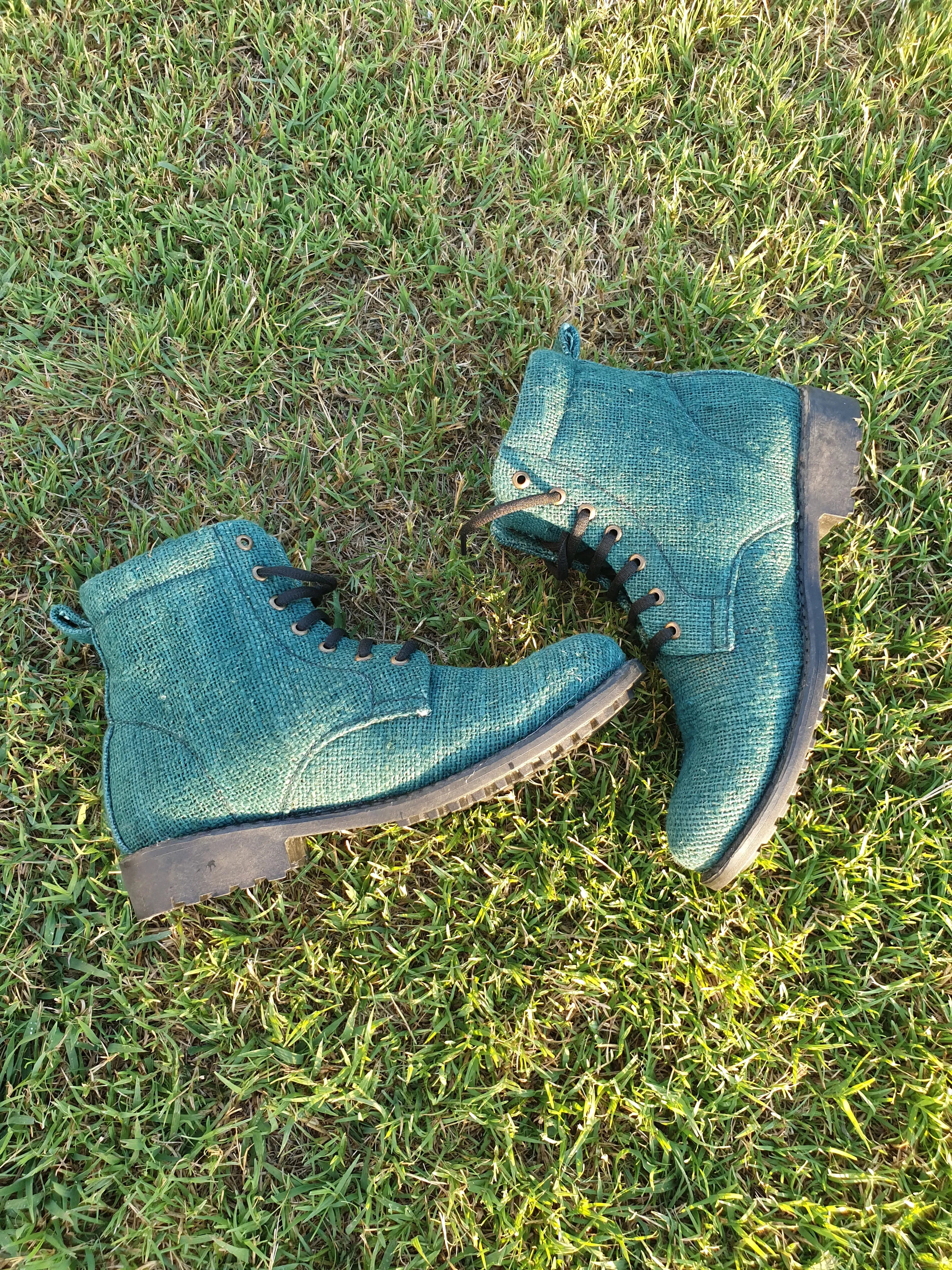 Pure Hemp Boots - Mean Green
