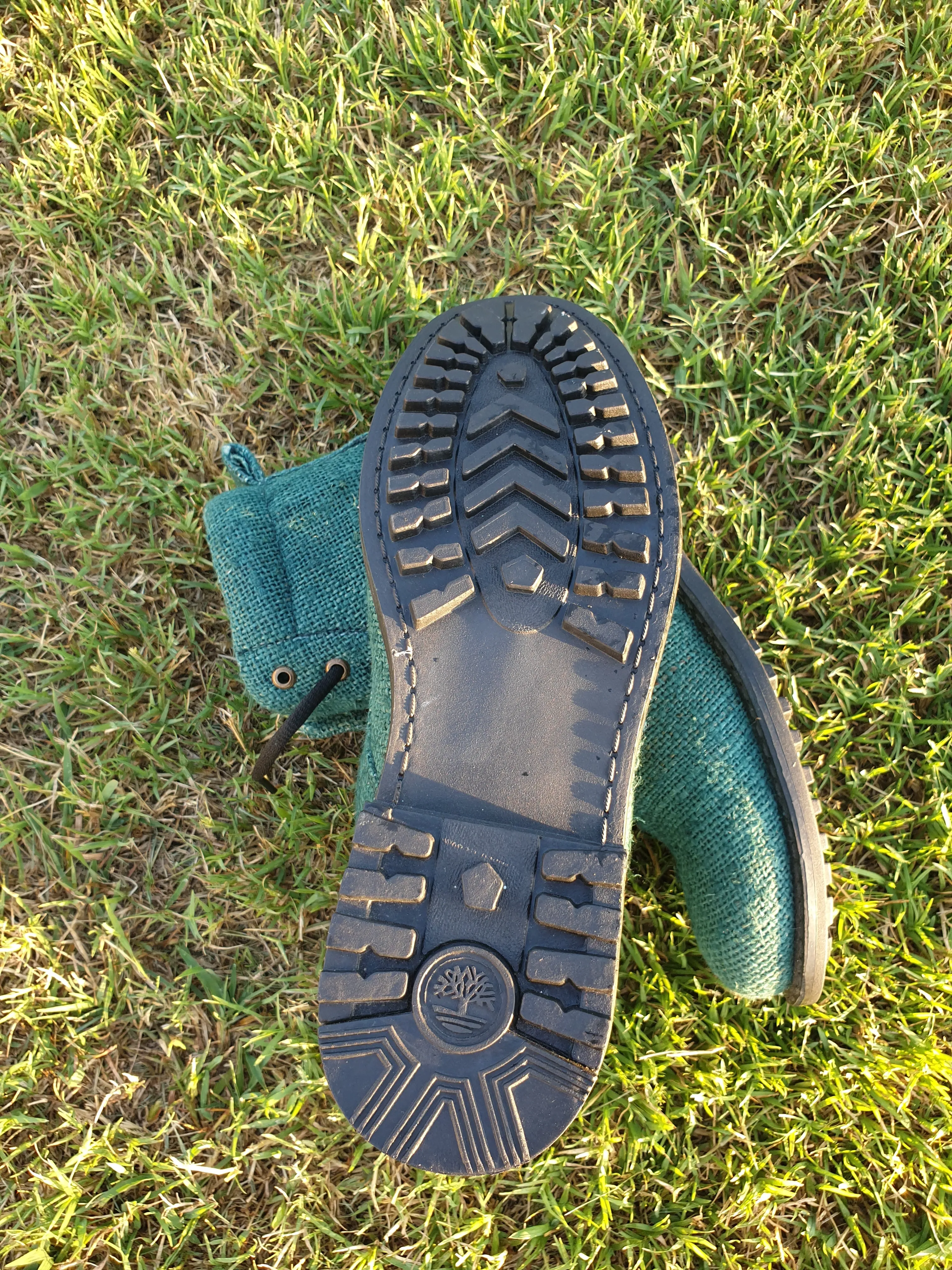 Pure Hemp Boots - Mean Green