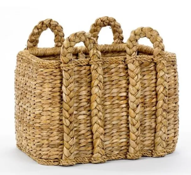 Rectangular Rush Basket