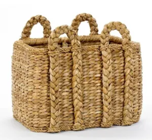 Rectangular Rush Basket