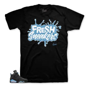 Retro 6 University Blue Fresh Sneakers Shirt