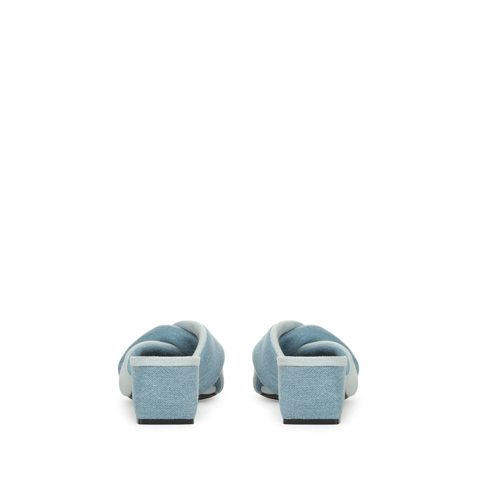 Si Rossi Denim Mule Sandals( carryover style)
