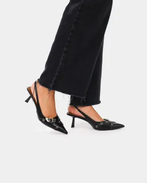 Slingbacks Black
