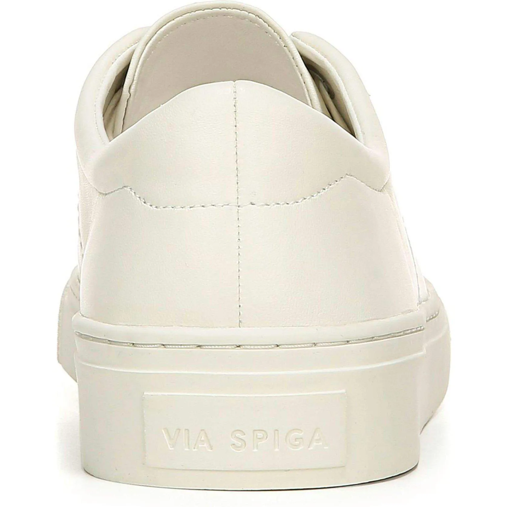 Sybil Platform Sneakers (Milk Leather)