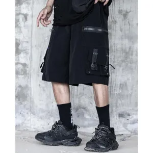 Techwear Cargo Shorts "Kagami"