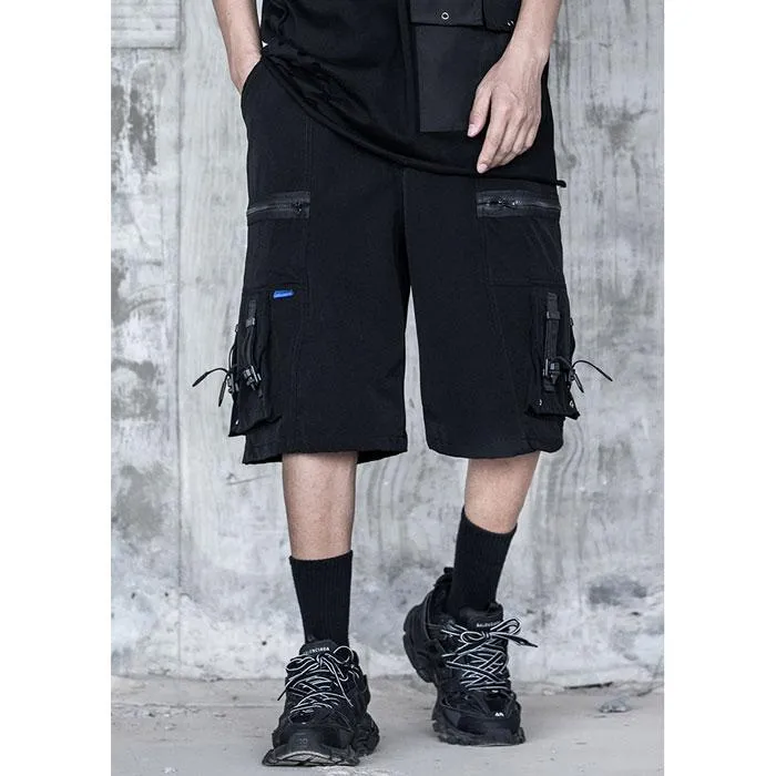 Techwear Cargo Shorts "Kagami"