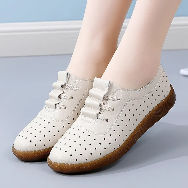 Women Soft Sole Hollow Shoes