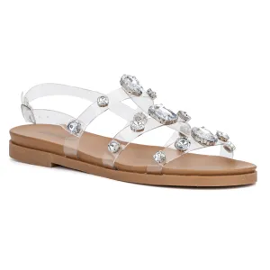 Women's Crystal Clear Sandal