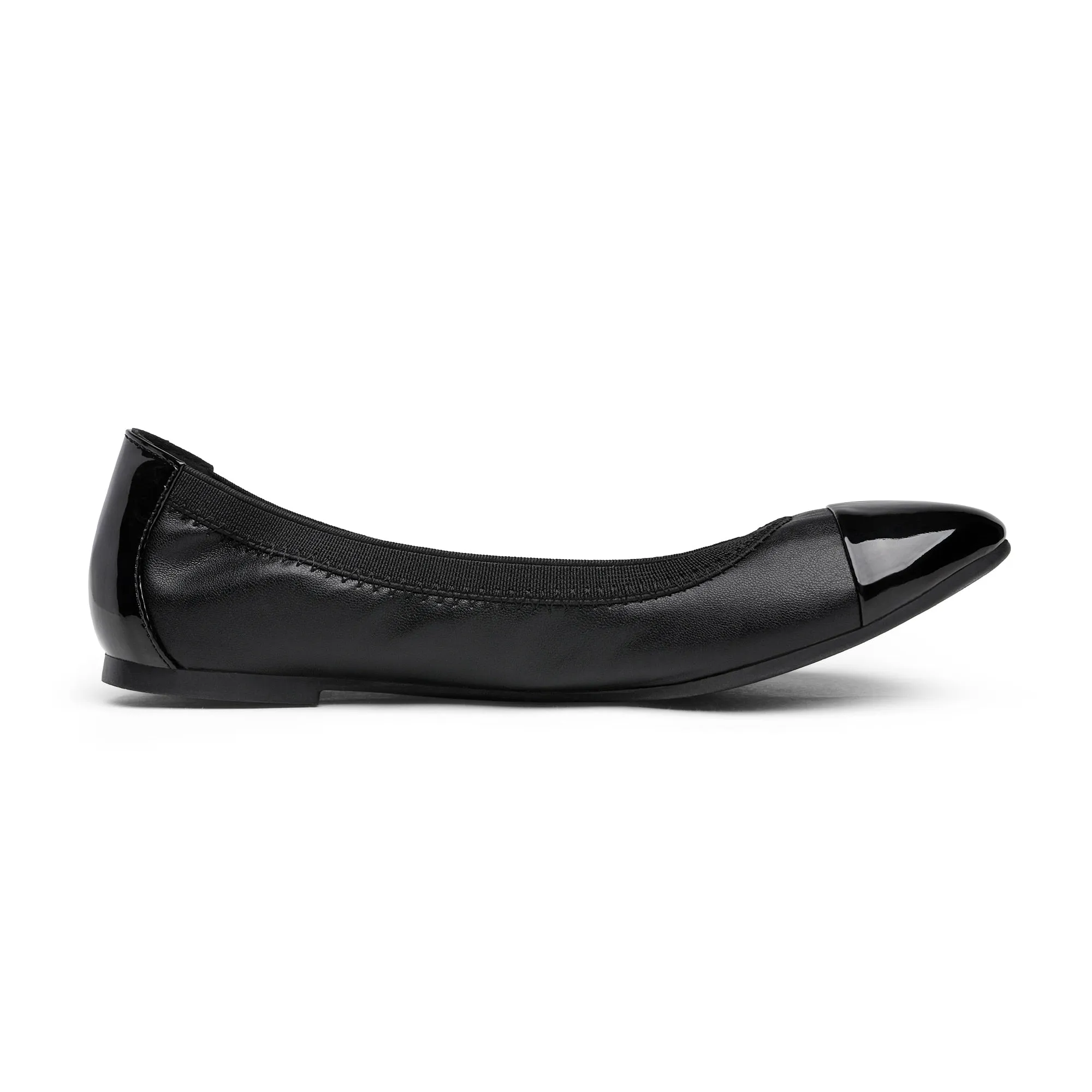 YAERNI Foldable Round Toe Women Flats  Soft Sole E727